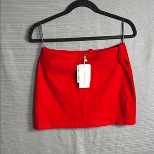 Commense Red‎ Mini Skirt NWT